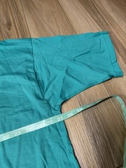 Vintage 90s BVD Blue Green Teal Pocket Shirt Mens 3XL Blank Cotton Short Sleeve