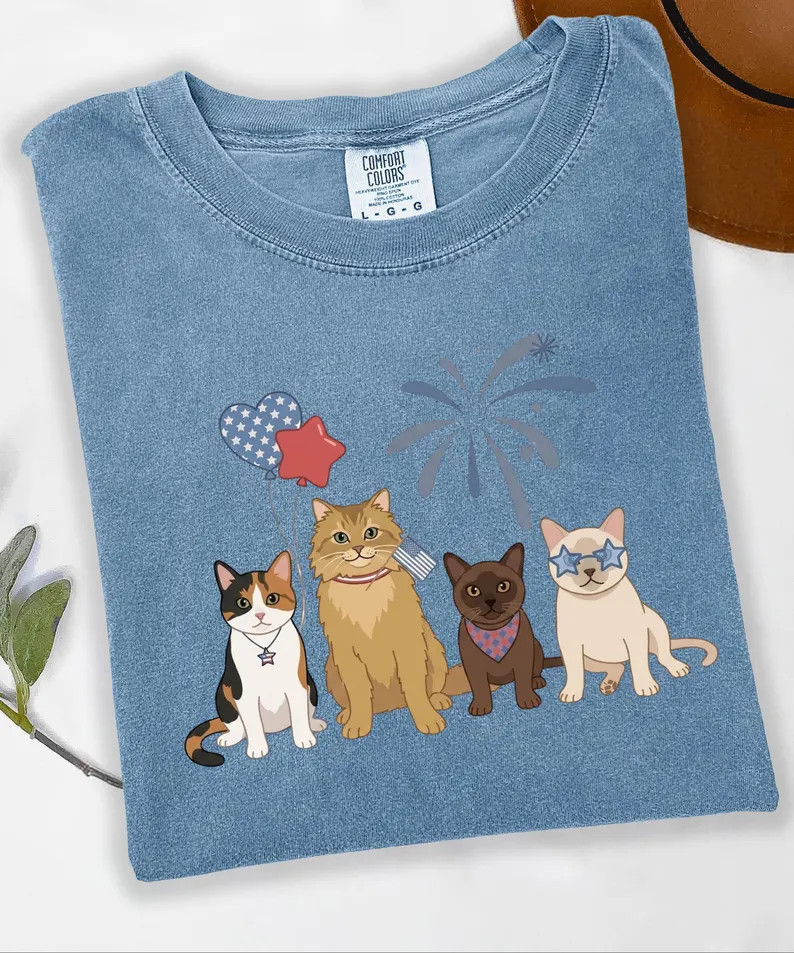 Unisex Cat Lover Comfort Tee Feline Pet Owner Animal Gift