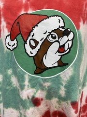 BUC-EE’S Tie Dye Long Sleeve Christmas Shirt Unisex XL