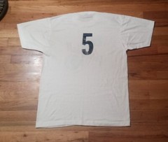 vintage single stitch t shirt volleyball #5 screen star tag football baseball