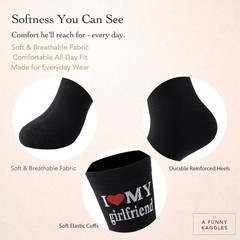 Father day Gifts for Husband Boyfriend I Love My Wife/Girlfriend Socks,Annive…
