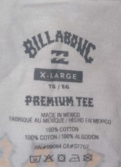 Billabong Crash T-Shirt Surf Men’s XL Surfing Skate White Yellow Pink 2-sided