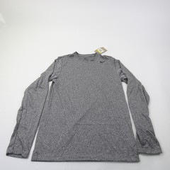 Nike Dri-Fit Long Sleeve Shirt Men’s Gray New with Tags L