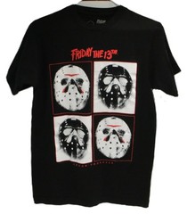 Friday the 13th Jason Voorhees Collage T-Shirt Men’s Size S (34/36) T0278