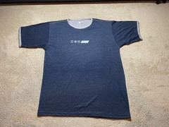 Vintage Dolce And Gabbana Men’s Large Blue Ringer Tee Jerzees Euro Tag 90s