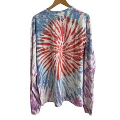 Beetlejuice Shirt Tie Dye Long Sleeve Unisex XL Graphic Print Cotton Tee