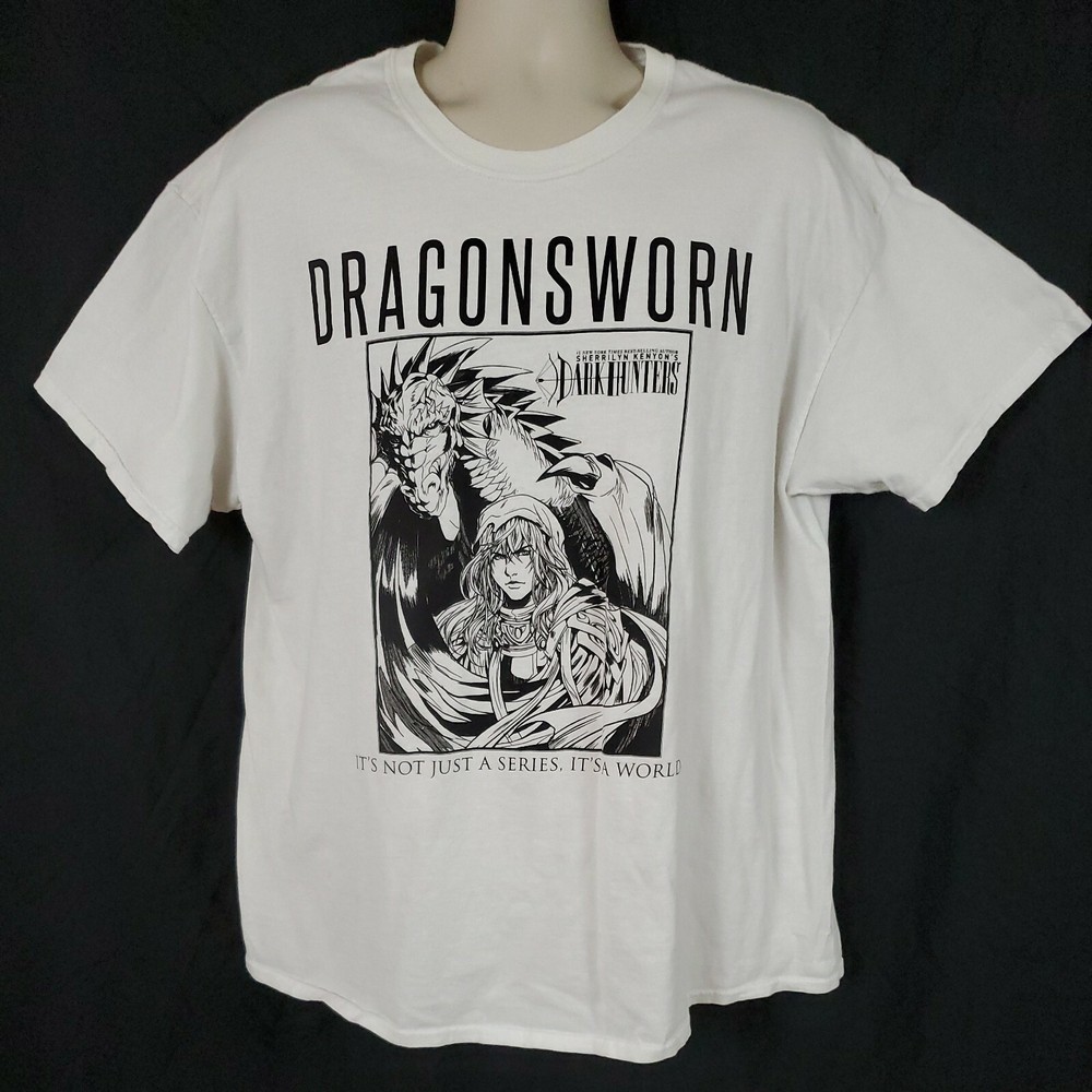 Dragonsworn Dark Hunters Sherrilyn Kenyon T-Shirt Men’s Size XL