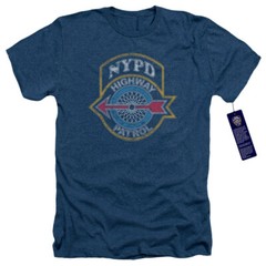 NYPD Highway Patrol Officially Licensed NYC Police Department Adult T-Shirt