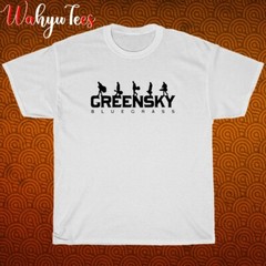 New Best Greensky Bluegrass Logo Black/Grey/Navy/White Size S-5XL Unisex T-Shirt