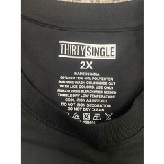 Thirty Single All Or Nothing Cherub Graphic Tee Mens 2X Black Streetwear T-Shirt