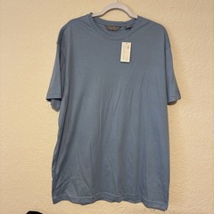 Daniel Cremieux Pima Cotton T Shirt Men’s Size XL Short Sleeve Gray BNWT