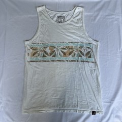 Hinano Tahiti Shirt XL White Tank Top Surf Beer Hawaii Skater Dream Island 3156