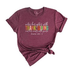 Fall Thanksgiving Shirt, Bible Verse Shirt, Cute Thanksgiving Shirt, Jesus Shirt