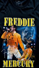 Freddie Mercury T Shirt Live Homage Official Queen Licensed Classic Rock Tee