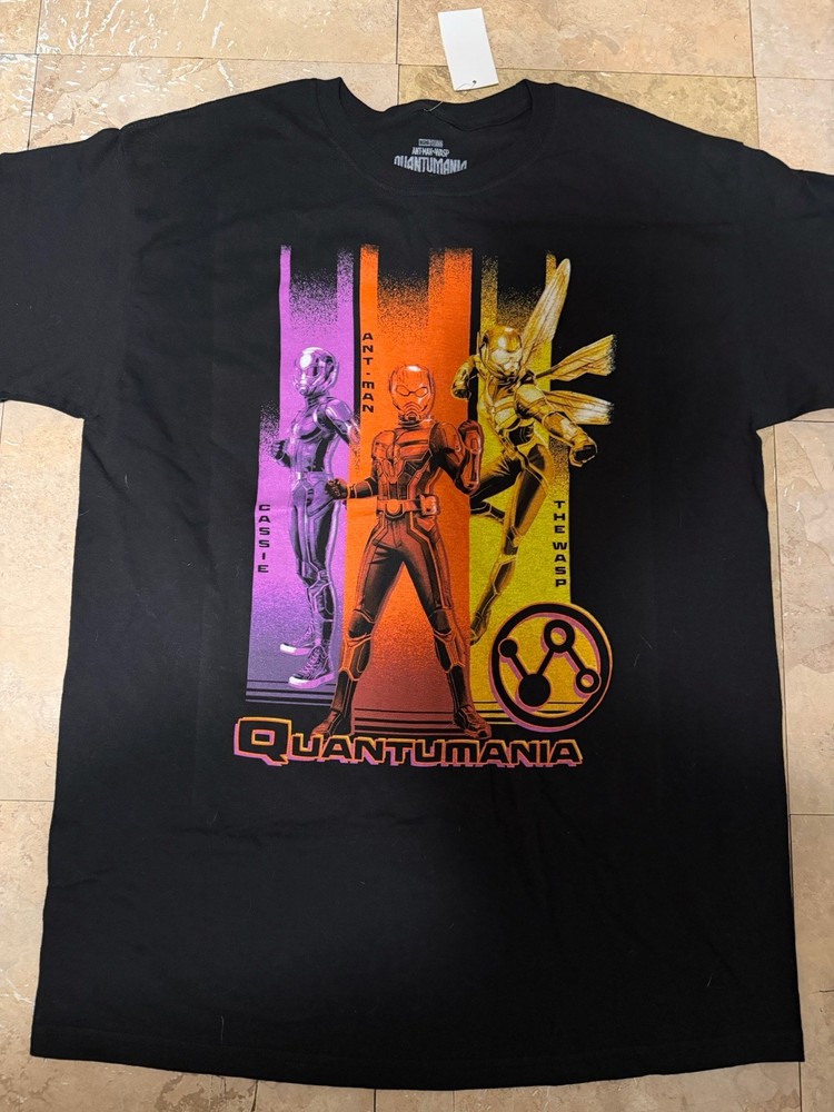 Antman The Wasp Quantumania Marvel Studios Large Black Short Sleeve T-Shirt