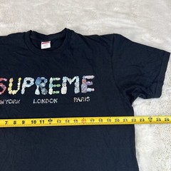 Supreme Shirt Mens Large Black Crystal Rock Tee Shirt