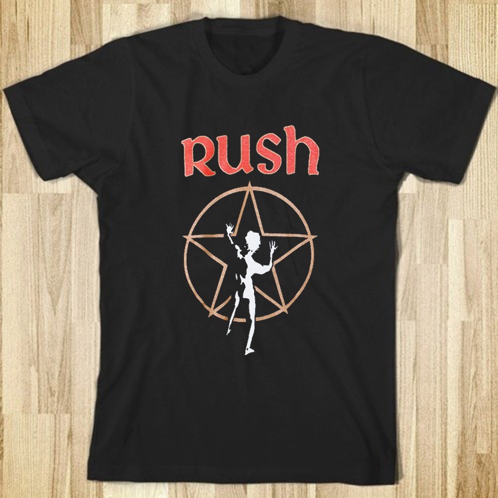 Retro Rush Band T-shirt, Rush Rock Fan Tee, Rush Rock Band 80s Hard Rock Fans