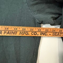 Patagonia Men’s Shop Sticker Long-Sleeve Tee Graphic Logo Dark Green Large