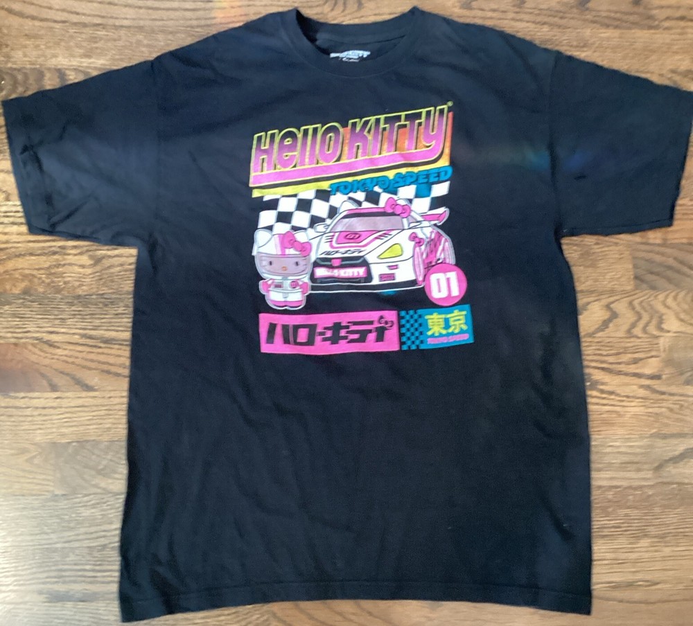 Sanrio Hello Kitty Tokyo Speed Tshirt Size Large