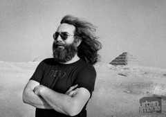 Grateful Dead Egypt – Jerry Garcia DEAD T Shirt – batik rare lp