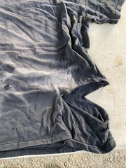 ACDC Back In Black 2004 T-shirt Distressed Faded And Holes Y2K Men’s Large