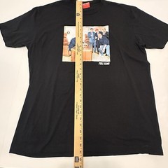 Donald Trump & Nelk Boys On Air Force One Full Send T-Shirt. Men’s 2XL Black