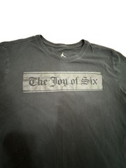 Nike Air Jordan ‘The Joy of Six’ Championship Rings Graphic T-Shirt