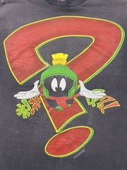 Vintage Marvin the Martian T-Shirt Size XL 1993 Looney Tunes Big Print