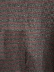 Sonoma Men’s XXL L/S Pullover Tshirt Gray Burgundy Stripe