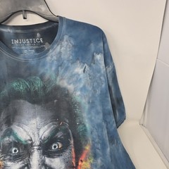 Injustice Joker Short Sleeve Tie Dye T Shirt DC Comics Size 2XL