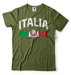 Mens Italia Shirt Italy Patriotic Shirt Italia Unisex Shirt Italian Gift Tee