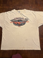 Vintage Dodge Charger Classic Muscle HEMI Graphic T-Shirt XL Delta Magnum Weight