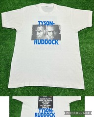 Vintage 1991 Mike Tyson VS Ruddock Mirage Las Vegas Fight T-Shirt Promo 90s XL