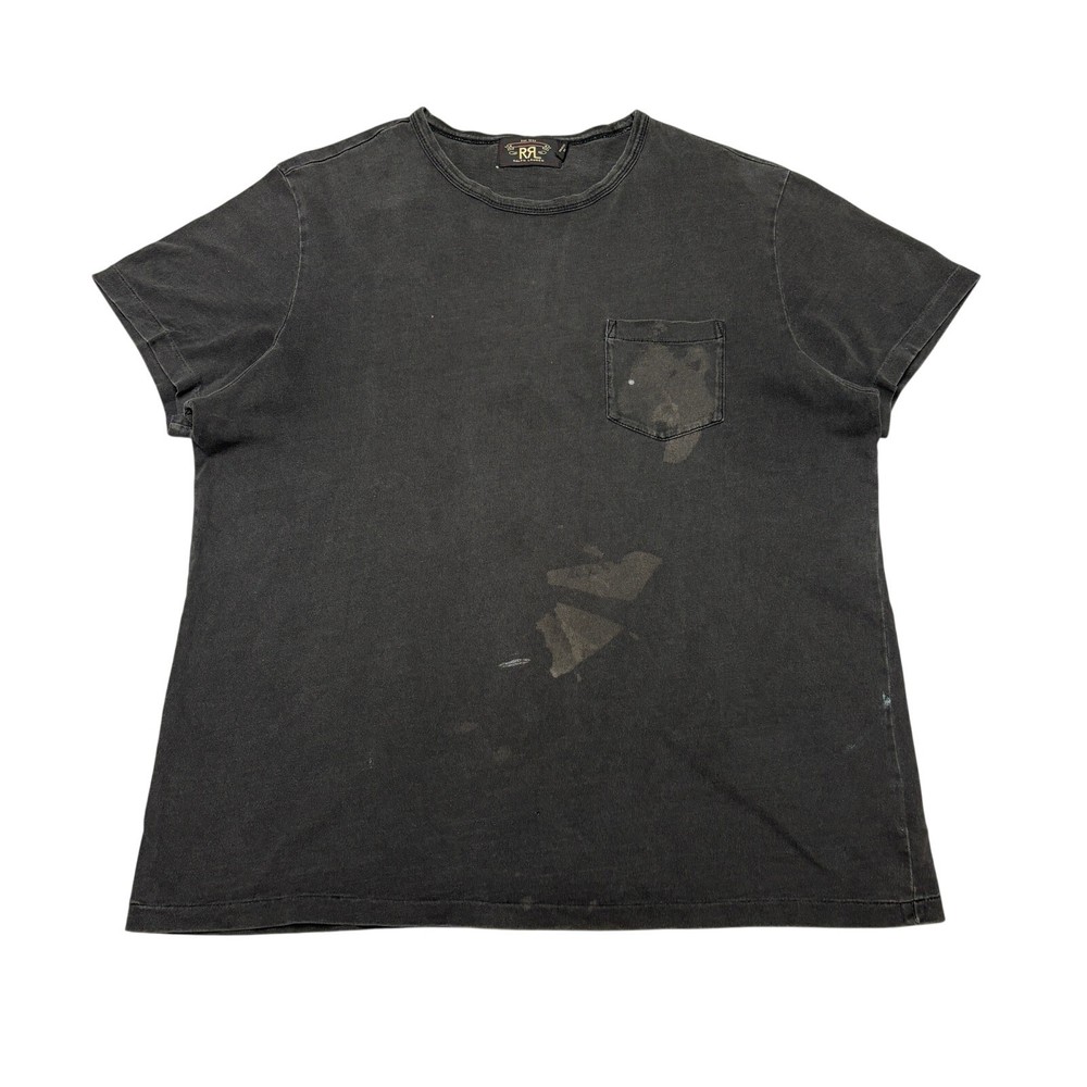 RRL Double RL Pocket T Shirt Men’s Medium Ralph Lauren Grunge Retro
