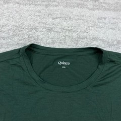 Quince Merino Wool Shirt 2XL XXL Green Athleisure Gym Workout Lift Base Hike Men