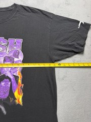 He$h EDM DJ Graphic Black Mens Gun T Shirt