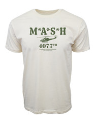 Mash 4077 Graphic T shirt Natural