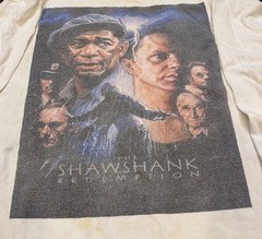 The Shawshank Redemption Movie White Shirt Size XL Trashware