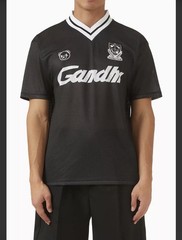 HOPEIUM MESH FOOTBALL TEE BLACK Small NWT MSRP $220