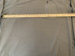 RIDGECUT TOUGHWEAR 2X-LARGE MEN’S LONG SLEEVE THERMAL GRAY POCKET