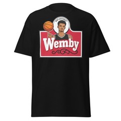 Wemby Shirt San Antonio Basketball Tee Fast Food Parody Shirt Wembanyama