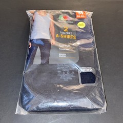 Fruit Of The Look Mens’ Tag Free Cotton A-Shirts / 2 In Pack / MEDIUM