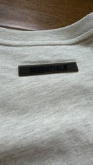 Fear of God Essentials Light Oatmeal Short Sleeve T-Shirt Size Medium (SS22)