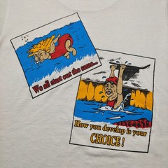 Vintage 1998 Cobb County Championship Swimming Sports Graphic T-Shirt – Small