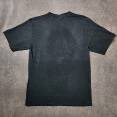 Vintage Ghostface Scream Mask Shirt Mens Medium Black Glow In The Dark Movie Tee