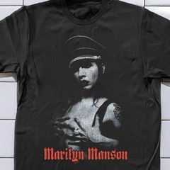 2001 Marilyn Manson Classic T-Shirt Black XL
