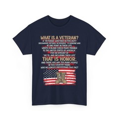 Veteran’s Day Shirt, What Is a Veteran? Veteran Definition Men Grandpa Shirt