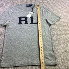 Polo Ralph Lauren Mens Custom Slim Fit RL Graphic T-Shirt Grey Size S NWT