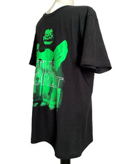 THE EXORCIST BLACK SCREEN PRINT SHORT SLEEVE CREWNECK T-Shirt Sz L*