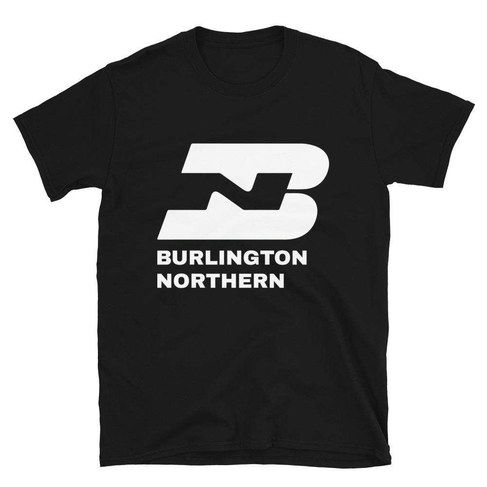 Burlington Northern Vintage Railroad Train T-Shirt